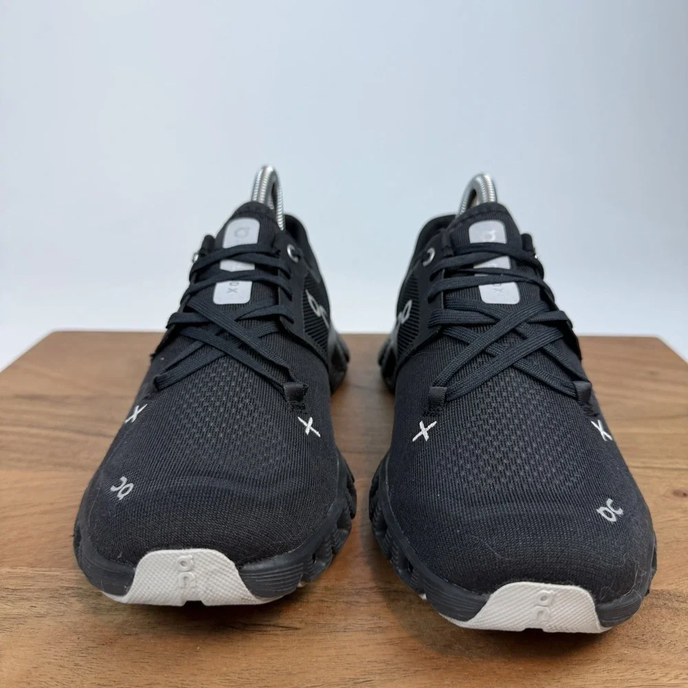 Womens On Cloud X3 Black Mesh Athletic Gym Running Sneakers Shoes Size 9 M EUC - Picture 3 of 8